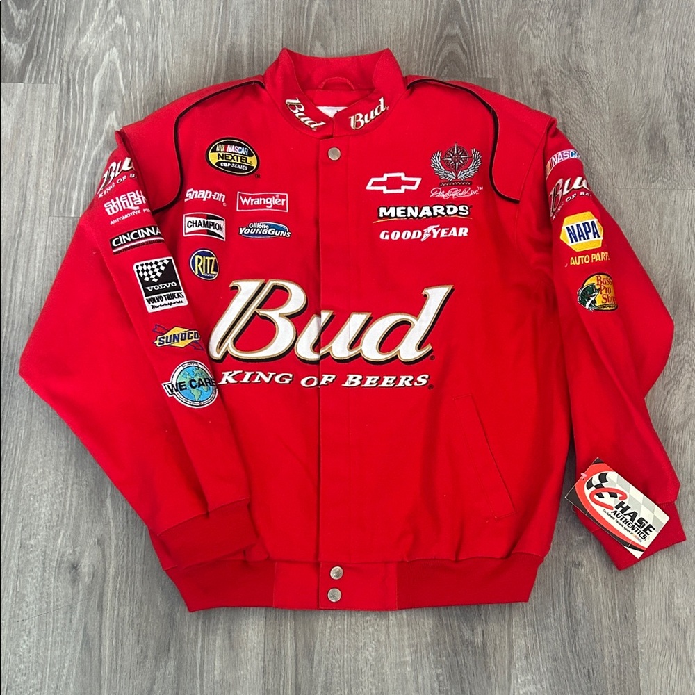 Chase Authentics Red Bomber Jacket